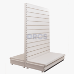 Gondolastelling / middenstelling Slatwall - RAL9001 (180 x 125 x 37)