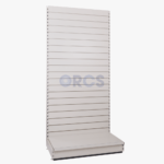 Wandstelling slatwall achterwand 9001