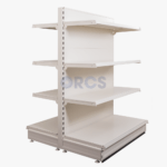 Complete gondolastelling / middenstelling - RAL9001 (140 x 100 x 37) - 1 meter