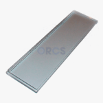 Perspex gladde tussenschot