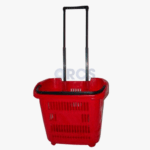 Verrijdbare winkelmand - 30 liter