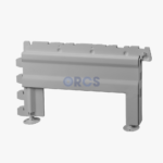 basisvoet hoog RAL9006