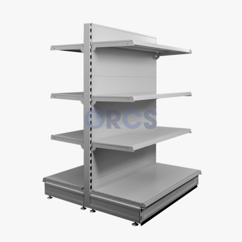 Gondolastelling / middenstelling - RAL9006 (140 x 66,5 x 37)