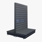 Gondolastelling / middenstelling Slatwall - RAL7015 (210 x 66,5 x 57)