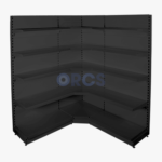 Hoekstelling - RAL9005 (180 x 37)