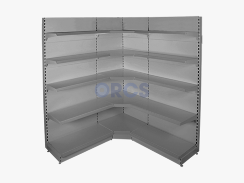 Hoekstelling-RAL-9006-4;3 winkelinrichting winkelstellingen Hoekstelling RAL 9006