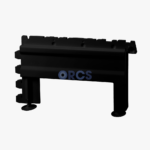 basisvoet hoog RAL9005-01