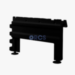 basisvoet hoog RAL9005-01