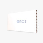 Gladde GL achterwand - RAL9001