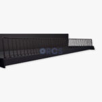 Metalen draadwerk verdeellijst - RAL7015