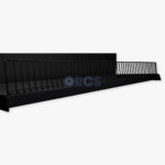 Metalen draadwerk verdeellijst - RAL9005
