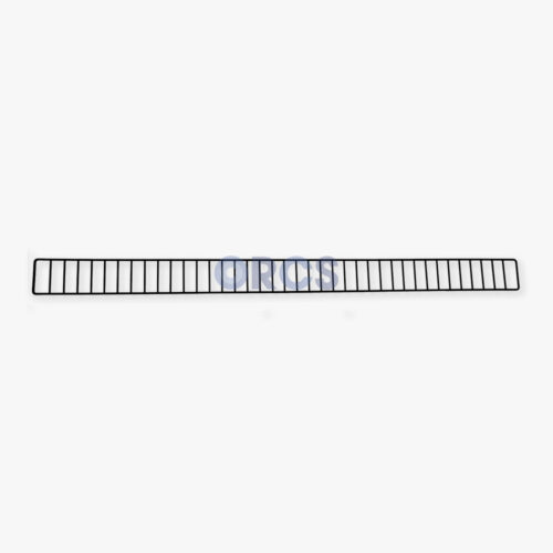 winkelinrichting-product-metalen-draadwerk-voorrand-9005 Metalen draadwerk verdeellijst - RAL9005 - Afbeelding 2