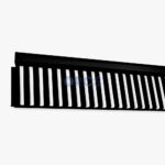 Metalen verdeellijst achterrand 1000mm - K07 (B-Keuze)