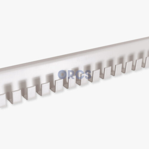 winkelinrichting-product metalen verdeellijst laag 9001