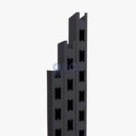 Staander voor winkelstelling - RAL7015