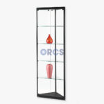 rcs winkelstellingen hoekvitrine zwart
