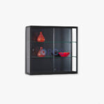 rcs winkelstellingen vitrine rcs w1000 zwart