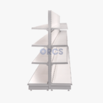 Complete gondolastelling legborden RAL9001-5 meter