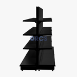 Complete gondolastelling legborden RAL9005 2 meter