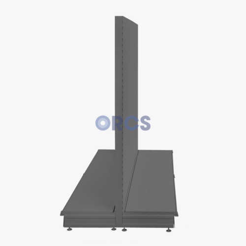 Complete gondolastelling perfo RAL7015-2 meter Complete gondolastelling perfo RAL7015-2 meter