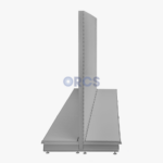 Complete gondolastelling perfo RAL9006-3 meter