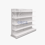 Complete wandstelling legborden RAL9001-2 meter