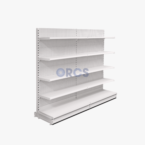 Complete wandstelling legborden RAL9001-2 meter