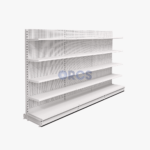 Complete wandstelling legborden RAL9001 3 meter