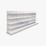 Complete wandstelling legborden RAL9001-5 meter