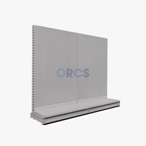 Complete wandstelling perfo RAL9006-2 meter Complete wandstelling perfo RAL9006-2 meter