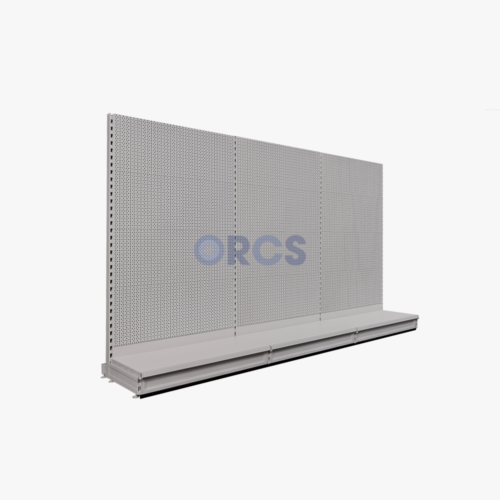 Complete wandstelling perfo RAL9006-3 meter