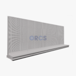 Complete wandstelling perfo RAL9006-5 meter