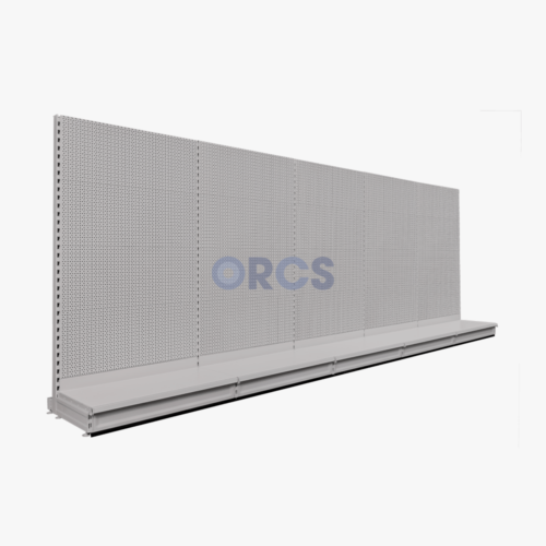 Complete wandstelling perfo RAL9006-5 meter Complete wandstelling perfo RAL9006-5 meter