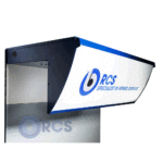 H325 Koof Convex down - RAL9005 - 100cm breed - Afbeelding 3