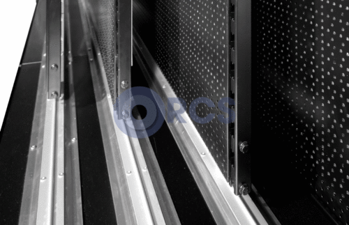 Schuifwand systeem - RAL9005 - Zwart - 2 meter - Afbeelding 3